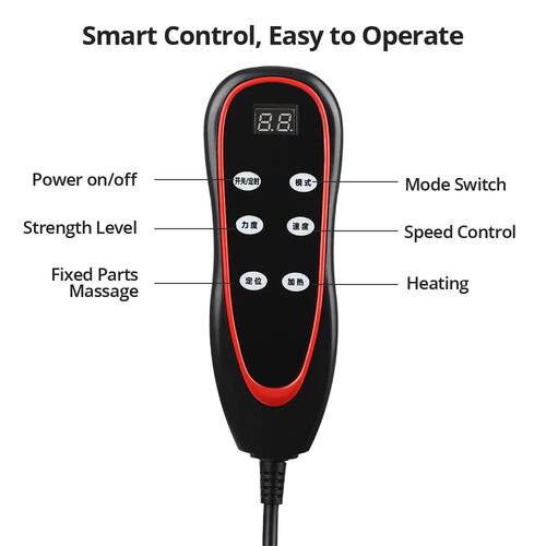 Electric Body Vibration Seat Cushion Head Massager Sitting W