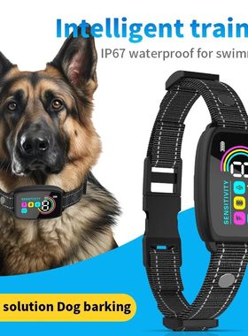 Dispositivo antiladridos con pantalla a color, dispositivo d