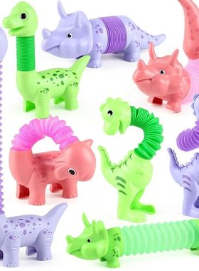 Juguete de descompresión de Mochi Squishy, tubo telescópic