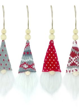 Gnome De Natal Velho Pendurado Estilo Nórdico Boneca Facele