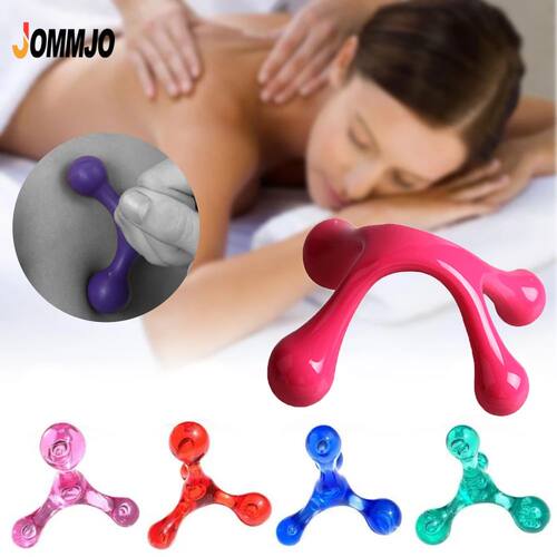 1Pcs Hand Held Massagers Tools, Back Deep Tissue, 4-Legged A