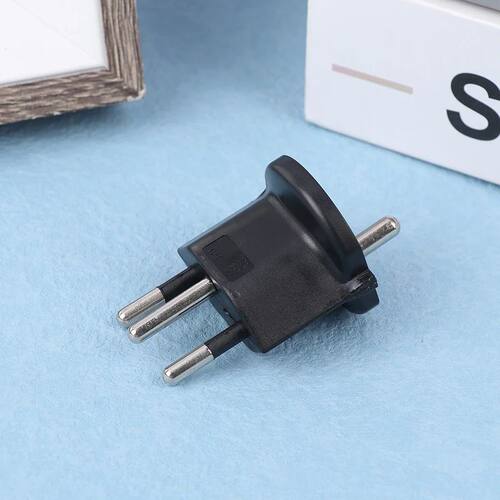Adaptador de viaje de enchufe europeo, alemán a suizo, 10A,