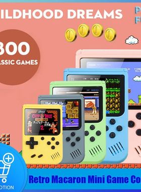 Consola de juegos Retro portátil Macaron, Mini máquina de