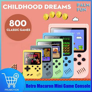 Consola de juegos Retro portátil Macaron, Mini máquina de