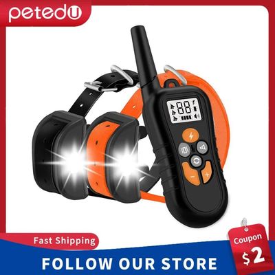 Collar de ennamiento para 2 perros, resistente al agua, reca