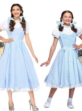 Womens wizard of oz dorothy traje, personagem de conto de fa