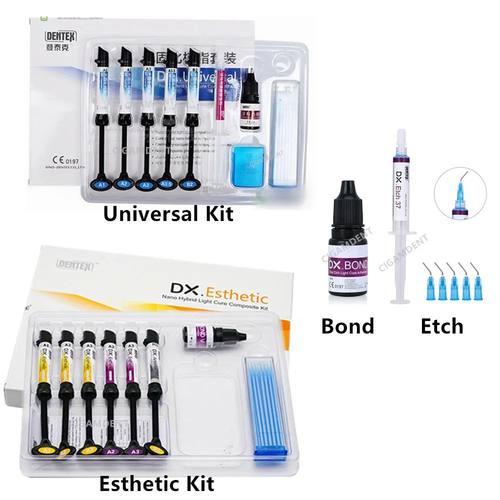 Dentex-agente de unión de resina compuesta Etchant Dental,
