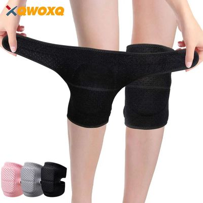 Joelheiras antiderrapantes esportivas, joelheira esponja aco