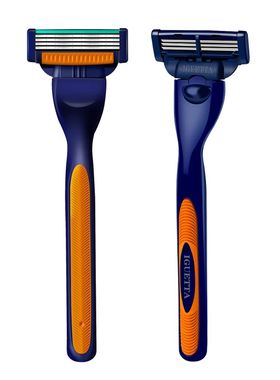 Cuchillas de afeitar de acero inoxidable para hombre, afeita