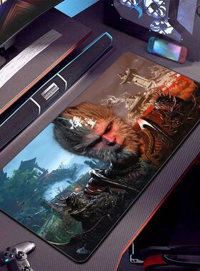 Mito Preto WuKong Mousepad, Grande Jogo, Office PC, Tapete d