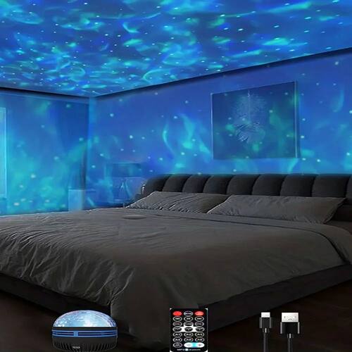 Proyector de esllas, proyector de galaxia, proyector de olas