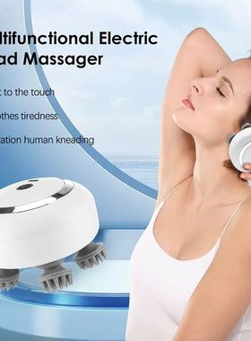 Multi Garra Cabe?a Massageador, Vibrador Elétrico, Relaxame