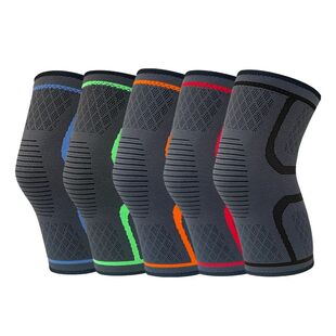 Joelheiras desportivas em sílica gel, antiderrapantes, para