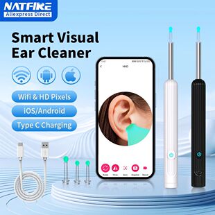 Smart Camera USB with Sticks Cleaner Ear Visual 1296P