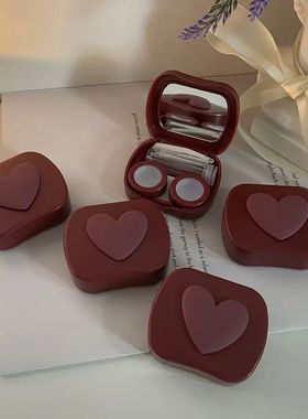 Caso de lente de contato tridimensional minimalista, pupila