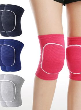 Confortável respirável elástico esportes joelheiras, vole