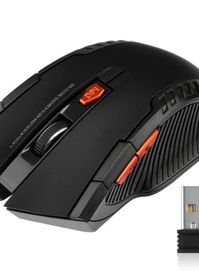 Mouse óptico sem fio profissional, Receptor USB, Rato de ro