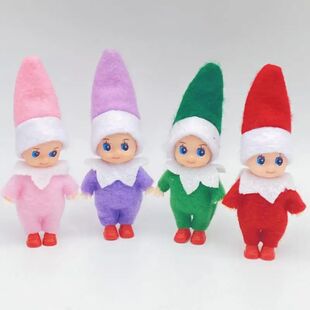 Bonecas de Natal para meninas e meninos, elfos, decora??o de