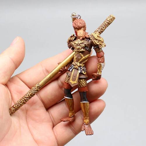GK The Monkey King Action Figure, Mito Preto: Wukong, Mini B