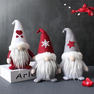 Natal Faceless Gnome Santa Boneca, Xmas Tree Hanging Ornamen