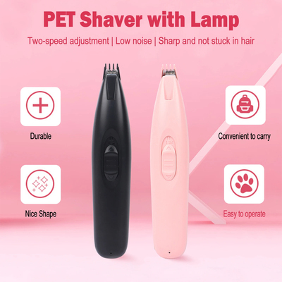 Professional Dog Grooming Clippers Cordless with LED Light T