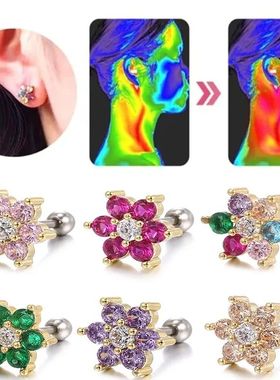 Pendientes de iones de turmalina para pérdida de peso, aret