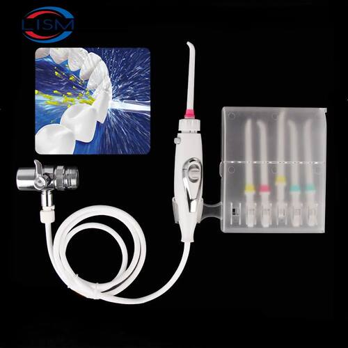 Lismo torneira oral irrigator água dental flosser escova de