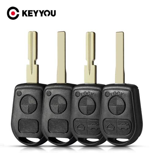 KEYYOU Replacement Remote Key Case Shell For BMW E31 E32 E34