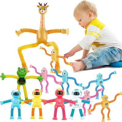 Juguete de ventosa para ni?os, tubos elásticos Pop, alivio