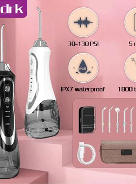 Oral Dentes Portátil Cleaner, eliminador do tártaro, Water