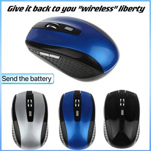 2.4G Mouse Computador Lapto Wireless para Optical Red USB