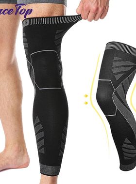 Brac- manga de compress?o de perna completa, para homens e m