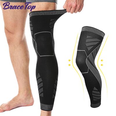 Brac- manga de compress?o de perna completa, para homens e m