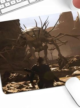 Anime Game Mouse Pad, B-Preto, Mito Wukong, Pequena Desk Pad