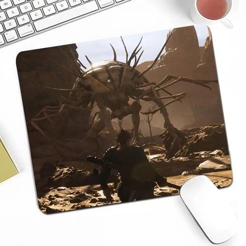 Anime Game Mouse Pad, B-Preto, Mito Wukong, Pequena Desk Pad