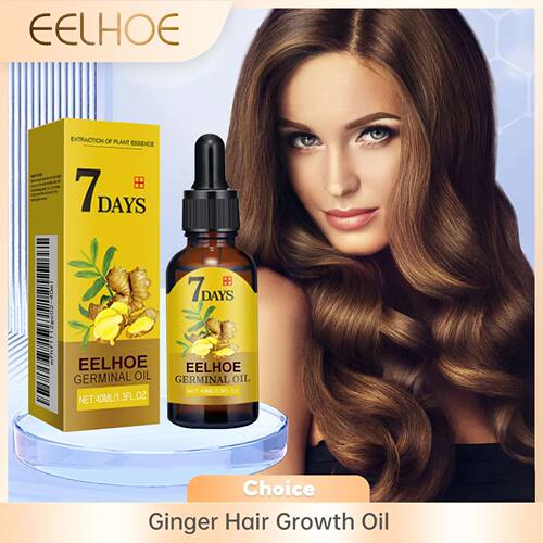 Gengibre crescimento do cabelo óleo essencial nutritivo cou