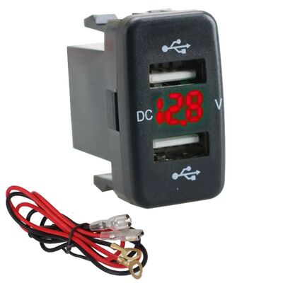 Cargador de coche de 12V-24V, enchufe de coche, 4.2A, puerto