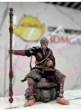 Jogo mito preto: wu kong anime figura fazer uma estátua via