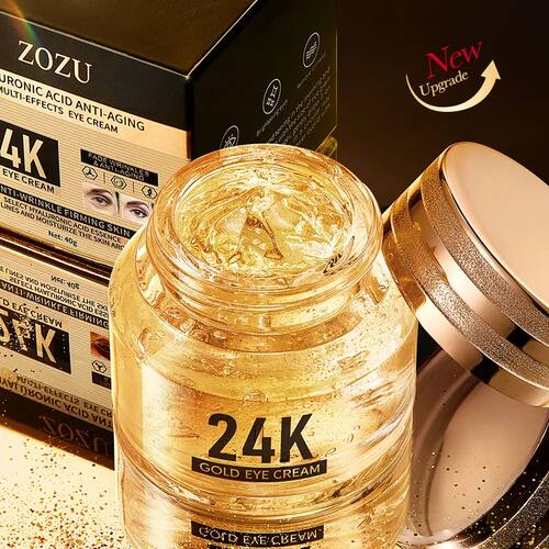 24k Gold Hyaluronic Acid Eye Cream Anti Dark Circles Eye Bag