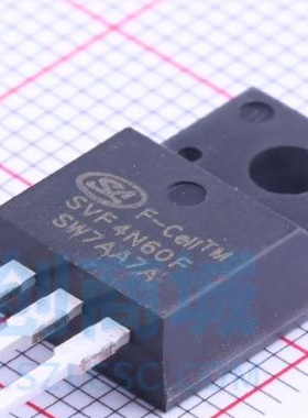 SVF4N60F 封装TO-220F SVF4N60 4N60 直插三极管 全新正品