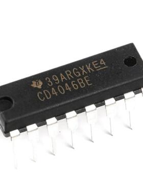 全新原装TI CD4046BE CD4046 直插DIP16 锁相环路 逻辑IC信号开关