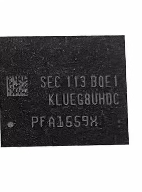 全新三星KLUEG8UHDC- B0E1储存芯片 FBGA153 版本闪存 UFS 3.1