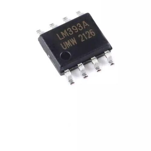 全新正品 UMW LM393ADR SOP-8 低功耗低失调电压双路比较器芯片
