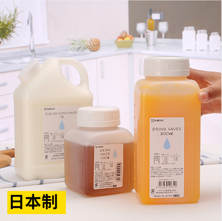 日本进口密封瓶冷水壶液体保鲜罐