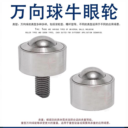 特思瑞KSM-FL重型万向球牛眼轴承