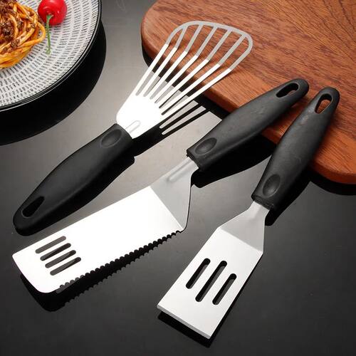 3PCS Mini Stainless Steel Spatula Set - Multi-Functional Tur