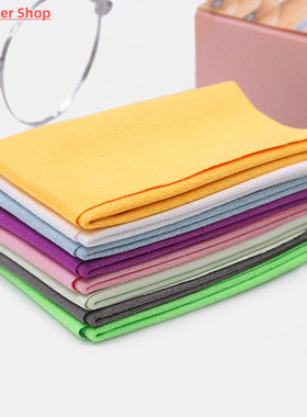 5 pcs/lots High Quality Microfiber Glasses Cleaning Cloth Fo