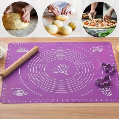 Silicone baking pad, extra-thick large-sized non-stick pastr