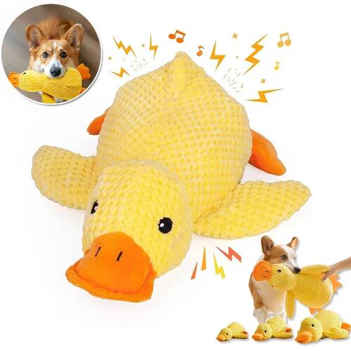 Dog Calming Duck, 2025 Yellow Duck Dog Toy, The Mellow Ducks