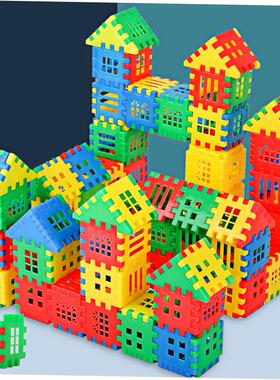 cheap DIY kids toys girl boy gift Alpinia Building blocks